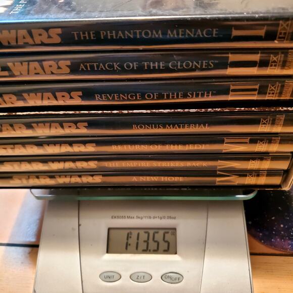 Star Wars Original 2001 DVD 10 Discs - Picture 6 of 6